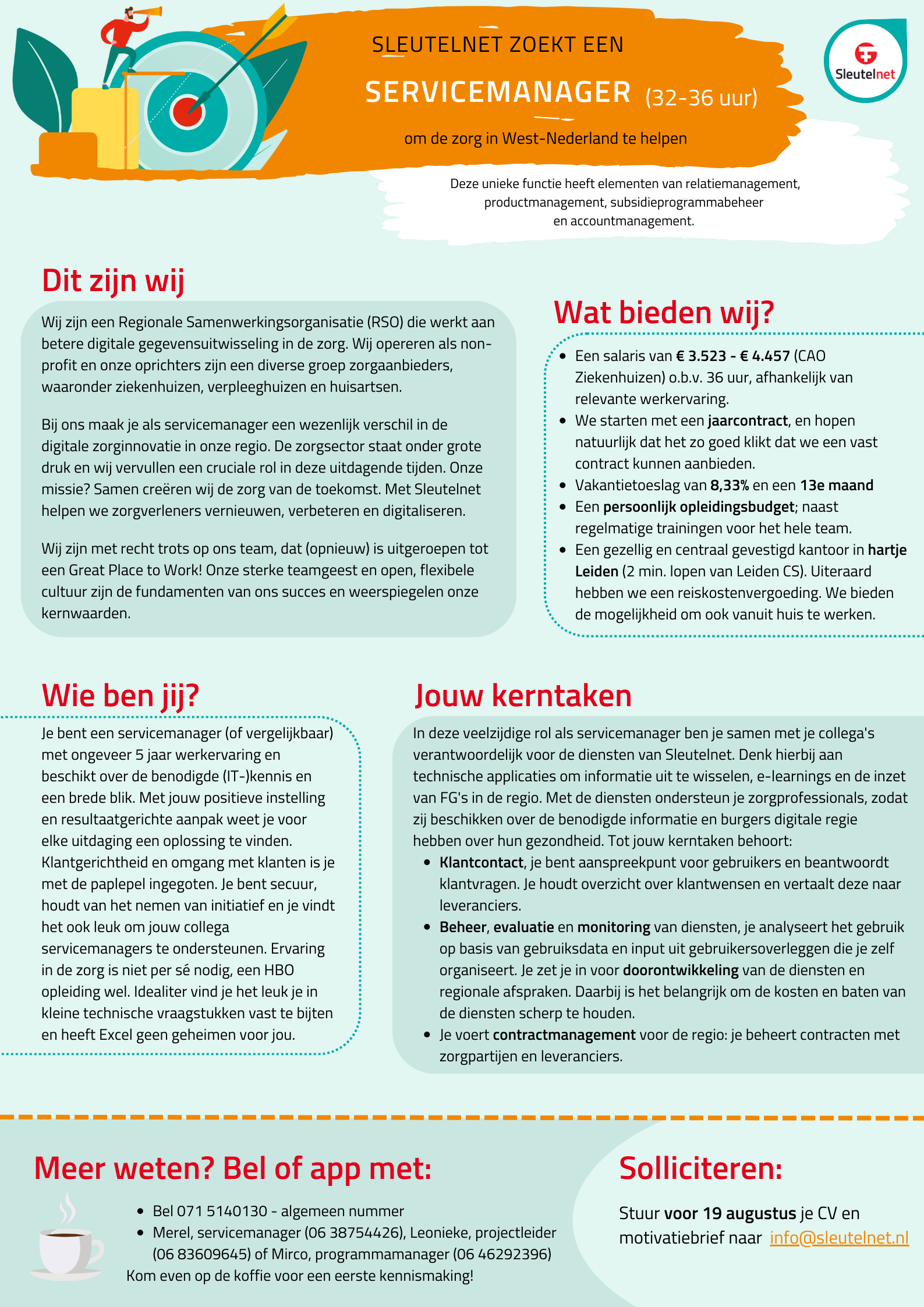 Vacature Servicemanager
